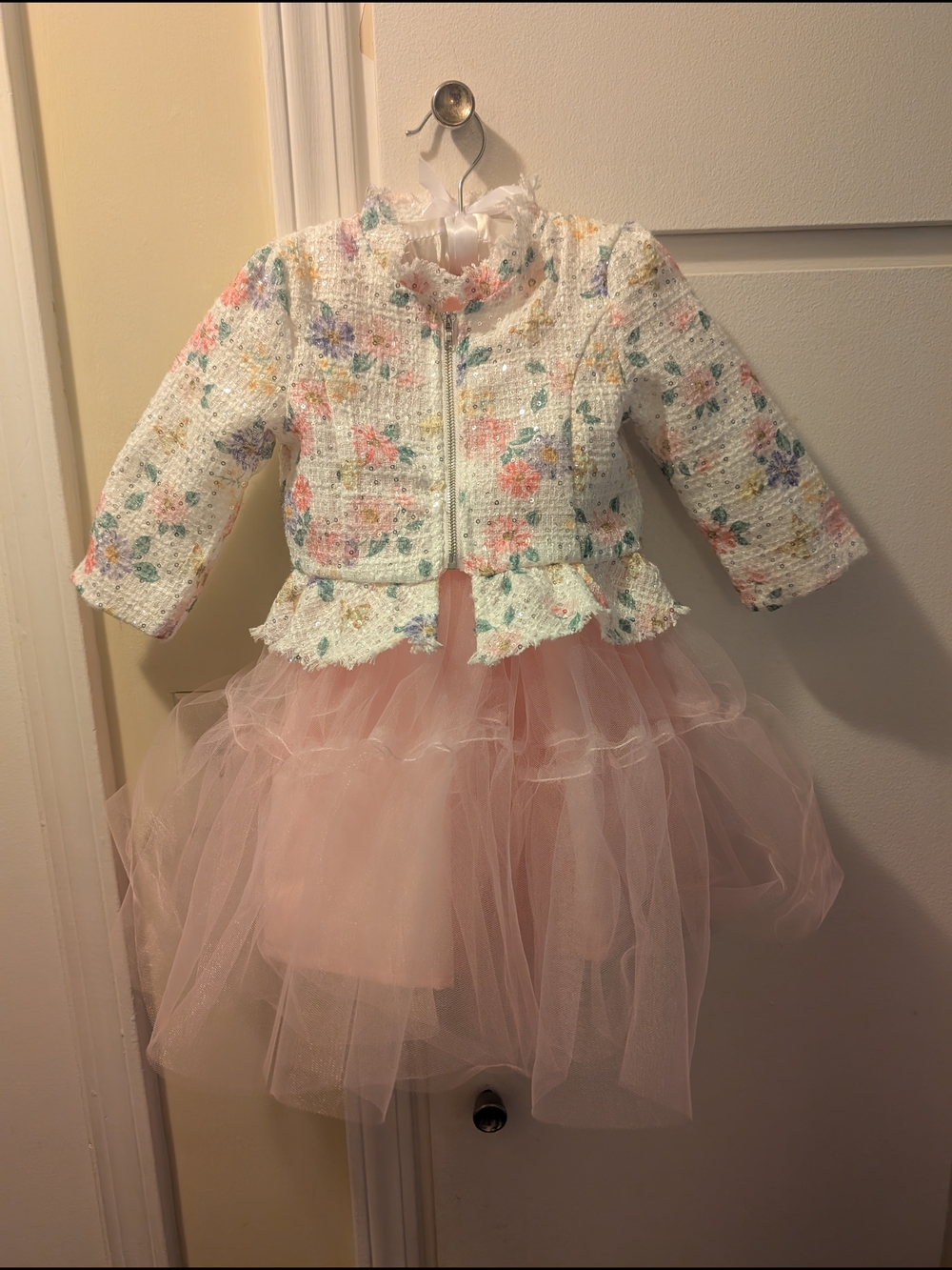 Blueberi Boulevard Light Pink Tulle Party Dress